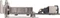 SilverStone SAS Slotblech, 1x SFF-8087 auf 1x SFF-8088, low profile Vorschaubild