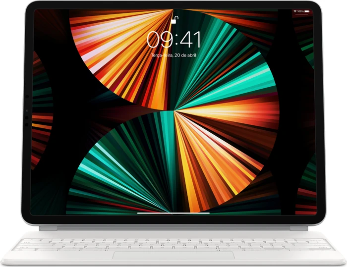 Apple Magic Keyboard für iPad Pro 12.9", weiß, PT