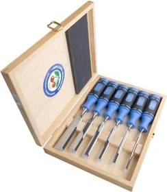 Kirschen 1108 Stechbeitel-Satz inkl. Werkzeugbox, 6-tlg.