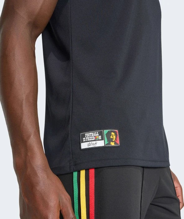 adidas Jamaika 26 x Bob Marley Away 2026 Aufwärmtrikot kurzarm (Herren)