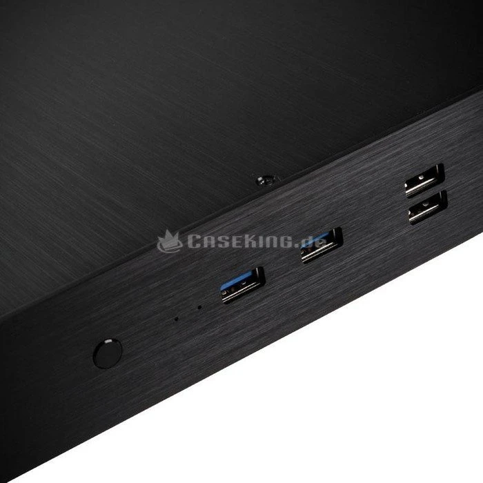 Akasa Galileo TU3 Fanless OEM, mit Rackmount-Frontblende, 1HE
