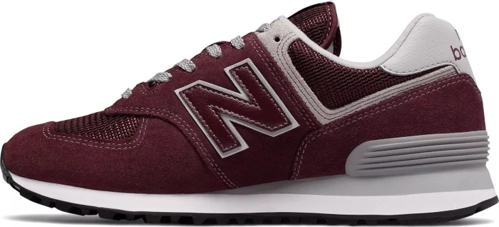 New Balance 574 Core burgundy/white (Damen)