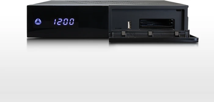 AB-COM PULSe 4K schwarz, 2x DVB-S2X, 64GB MSD
