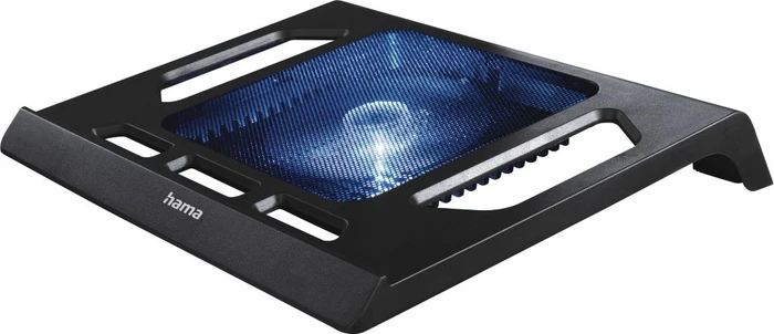 Hama Notebook-Stand/Notebook-Kühler bis 17.3", Black Edition