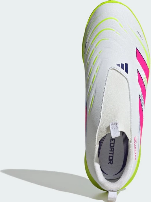 adidas Predator League Laceless TF cloud white/lucid pink/lucid lemon (Junior)