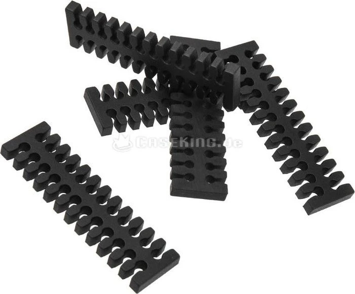BitFenix 24-Slot Kabelkamm Kit, schwarz, 5er-Pack