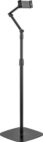 InLine Tablet Bodenständer Halterung mit Bodenplatte, Tablet-Stand 4.7-12.9"