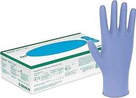 B.Braun Vasco Nitril light Einweghandschuhe XS blau, 100 Stück