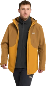 Jack Wolfskin Stonetrail 3in1 Funktionsjacke burly yellow jw (Herren)