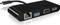 RaidSonic Icy Box IB-DK403-C USB 3.0 auf VGA/HDMI/Gb LAN Multiport Adapter, schwarz Vorschaubild