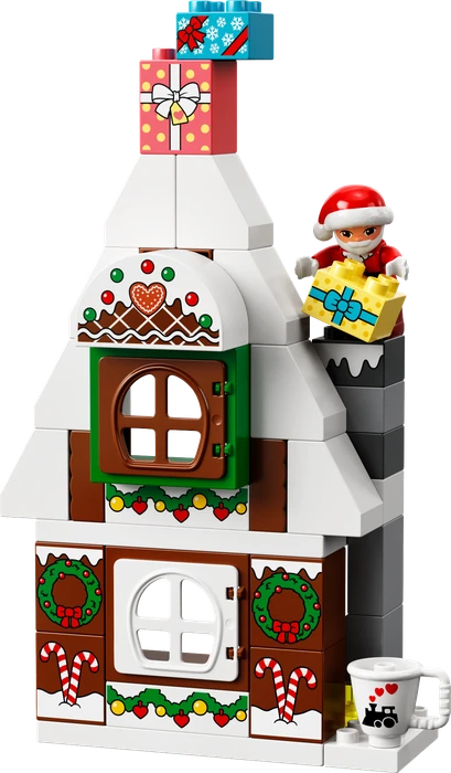 LEGO DUPLO - Lebkuchenhaus mit Weihnachtsmann