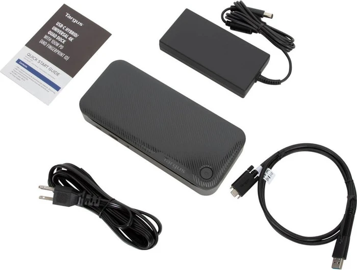 Targus Hybrid/Universal 4K Quad Docking Station, USB-C 3.1 [Buchse]
