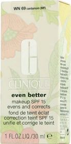 Clinique Even Better Evens and Corrects Makeup Foundation WN69 cardamom LSF15, 30ml