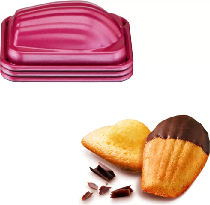 Tefal J30799 Creabake Madeleine Backform-Set, 3 Stück