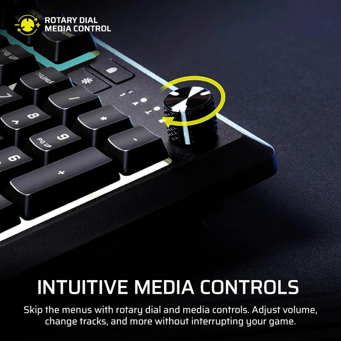 Corsair SKIFF 100 PLUS, schwarz, LEDs RGB, USB, IT