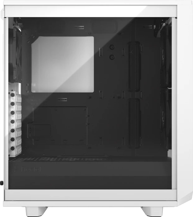 Fractal Design Meshify 2 Compact White TG Clear Tint, Glasfenster
