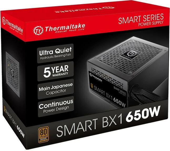 Thermaltake Smart BX1 650W, ATX 2.3