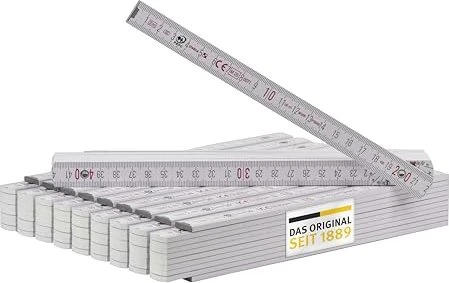 Stabila 1407 Gliedermaßstab 2m weiß