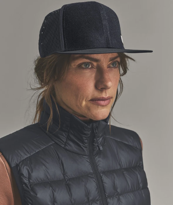 Ortovox Logo Air Trucker Kappe black raven