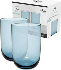 like by Villeroy & Boch Like Ice Longdrinkglas, 2 Stück