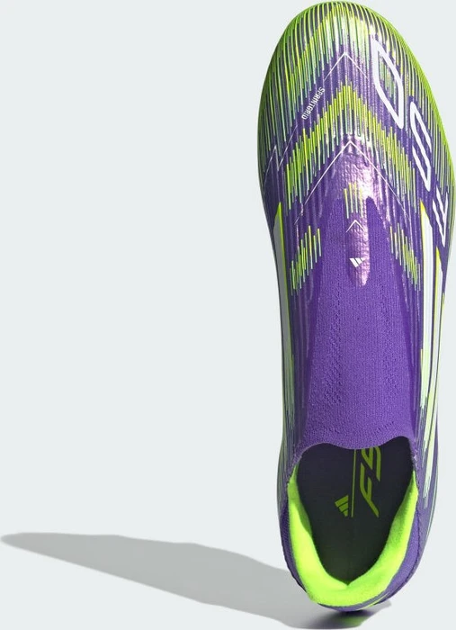 adidas F50 League Laceless FG/MG purple rush/cloud white/lucid lemon