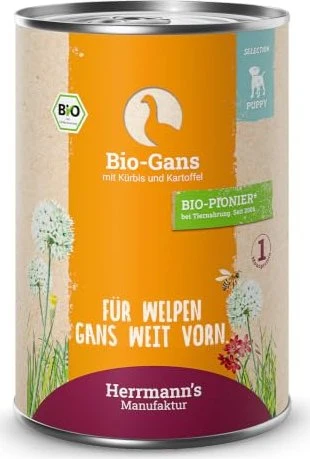 Herrmann's Manufaktur Bio-Gans mit Buchweizen, 4.80kg (12x 400g)