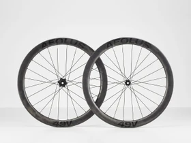 Bontrager Aeolus Pro 49V TLR 24H 28" Shimano HG Road Centerlock Disc Hinterlaufrad schwarz