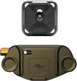 Peak Design Capture Clip V3 mit Platte Kelp