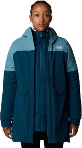 The North Face Dryvent Mono Triclimate 3-in-1 Funktionsmantel midnight petrol/algae blue (Damen)