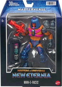 Mattel Masters of the Universe - Masterverse - Revelation Man-E Faces