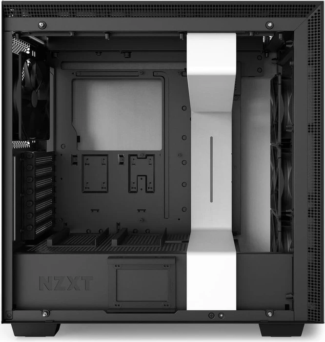 NZXT H700i weiß, Glasfenster