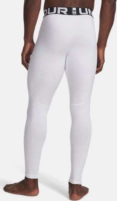 Under Armour ColdGear Armour Leggings Hose lang weiß/schwarz (Herren)