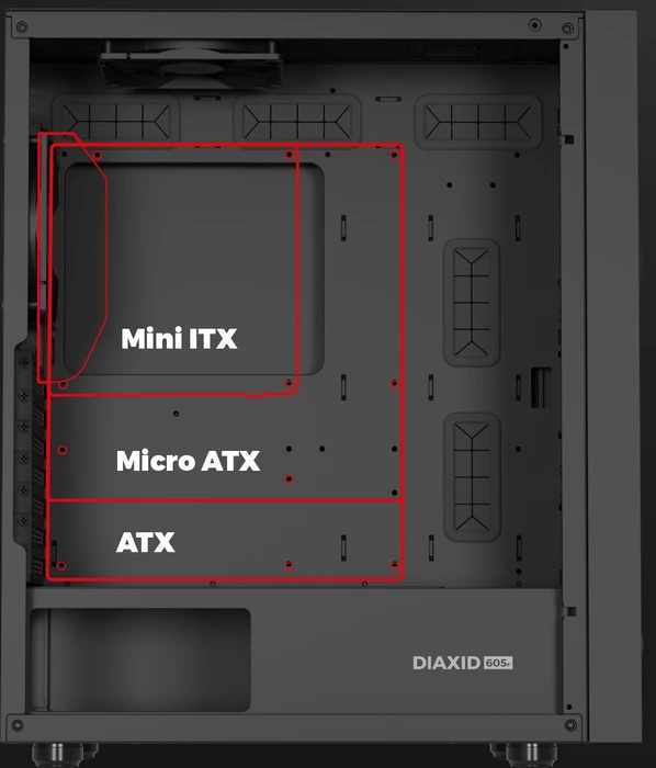 Genesis Diaxid 605F, Glasfenster