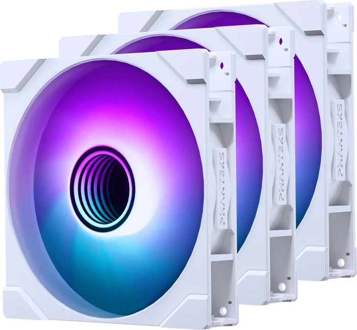 Phanteks M25G2-140 D-RGB White, weiß, 140mm, 3er-Pack