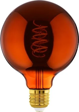 Eglo LED Globe E27 G125 4W kupfer