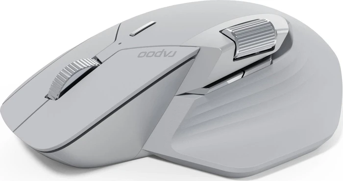 Rapoo MT760M Wireless Multi-mode Mouse grau/weiß, USB/Bluetooth