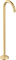 Hansgrohe Axor Uno Wanneneinlauf gebogen bodenstehend brushed goldoptik Vorschaubild