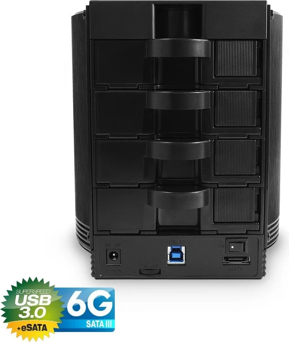 Fantec SQ-35U3e-6G, USB-B 3.0/eSATA