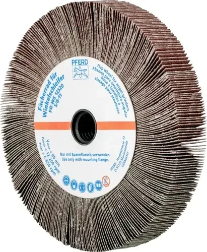 Pferd FR WS 12520 5/8-11 A 120 Lamellenschleifwalze K120, 125x20mm, 2 Stück
