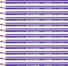 STABILO Trio thick Buntstift blauviolett, Kartonbox, 12er-Pack