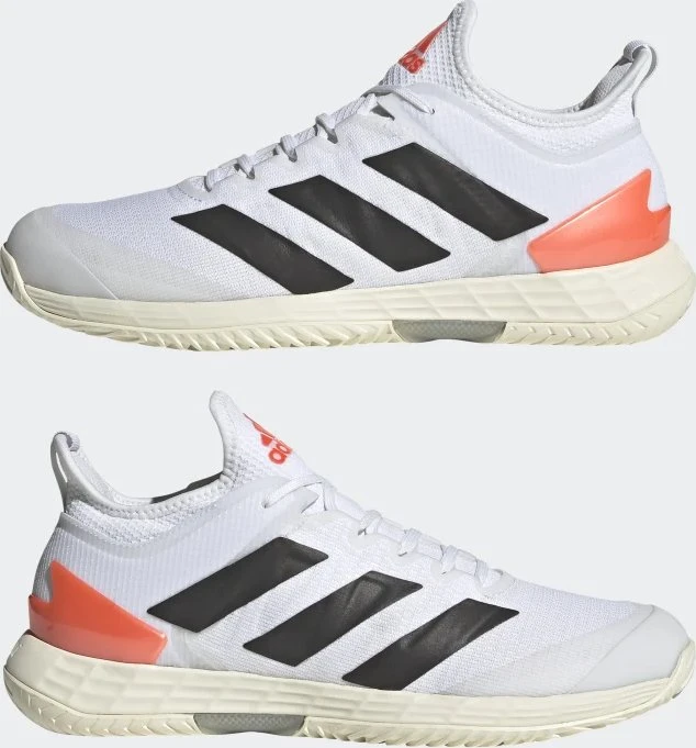 adidas Adizero Ubersonic 4 white/core black/solar red (Herren)