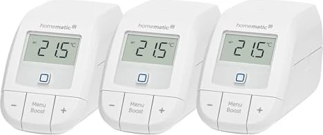eQ-3 HomeMatic IP HmIP-eTRV-B Heizkörperthermostat basic, Heizungssteuerung, 3er-Pack