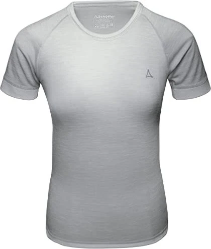 Schöffel Merino Sport Funktionsshirt langarm opal grey (Damen)