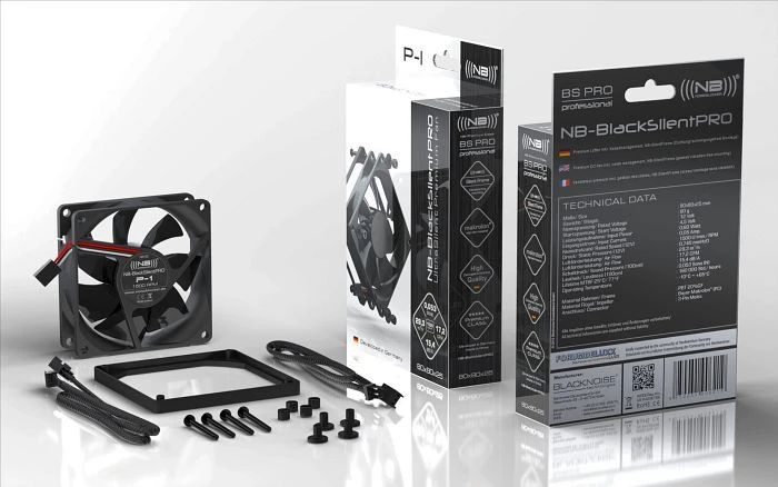Noiseblocker NB-BlackSilentPro P-1, 80mm