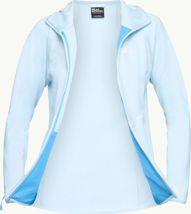 Jack Wolfskin Kolbenberg Hooded FZ Jacke ice blue (Damen)