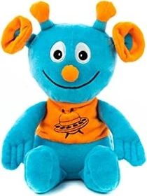 Habibi Family Premium Alien blau/orange mit Klettverschluss Wärmetier