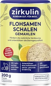 Zirkulin Flohsamenschalen gemahlen, 200g