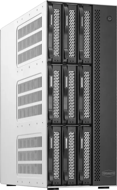 TerraMaster T9-500 Pro, Intel Core i7-1255U, 16GB RAM, 2x RJ-45 10GBase-T, 1x USB-C 3.1