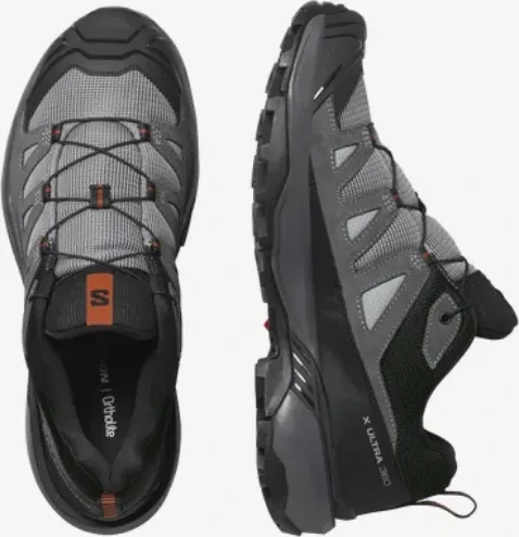 Salomon X Ultra 360 Leather sharkskin/asphalt/caramel cafe (Herren)