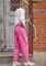 Street One Studio Barrel Leg Loose Fit Jeans pink washed (Damen) Vorschaubild